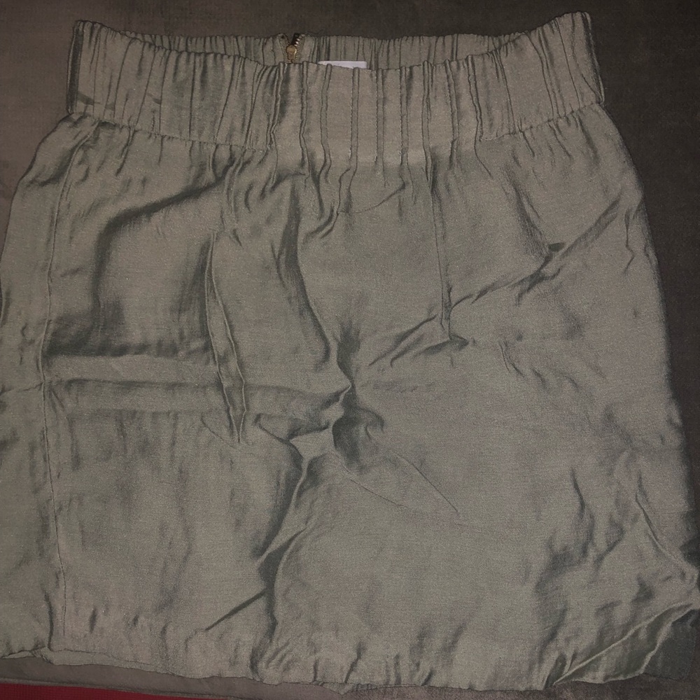 sage green  skirt